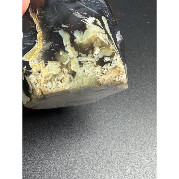 Natural Volcano Agate Flame Polished Healing Crystal Stone 328g 4" UVs - Picture 10 of 15